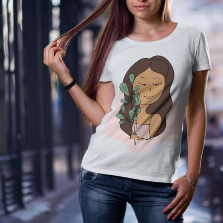 Bela ženska majica - Damska 3 