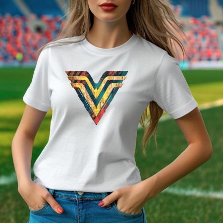 Bela ženska majica - Wonder woman 