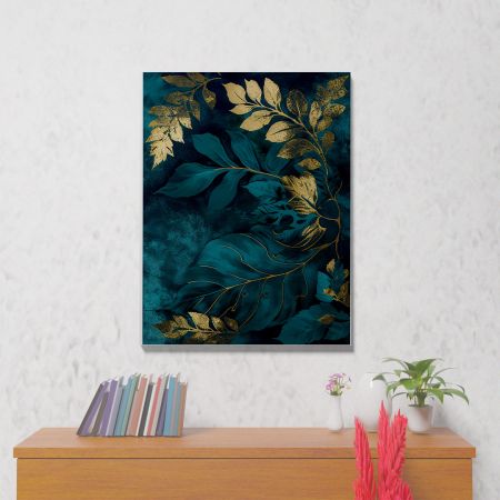 Slike na platnu - Zlatni listovi 