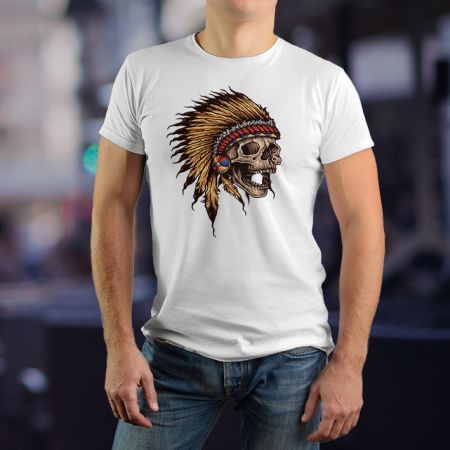 Muška bela majica -  Indijanac 1 