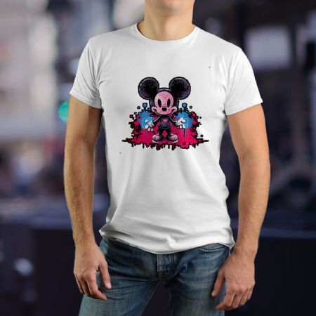 Muška bela majica - Mišić 