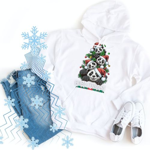 Beli duks - Božićni motiv 4