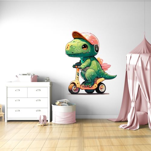 Nalepnica za zid Veseli dinosaurus