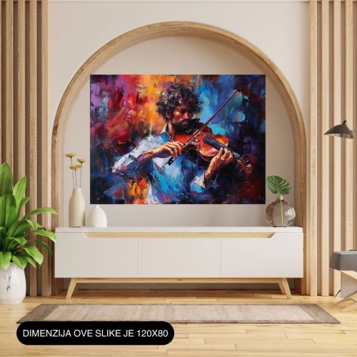 Slika na platnu - Violinista 