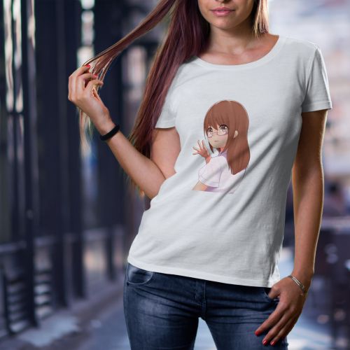 Bela ženska majica - Damska 1 