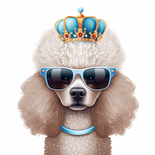 Bela dečija majica - Pudla