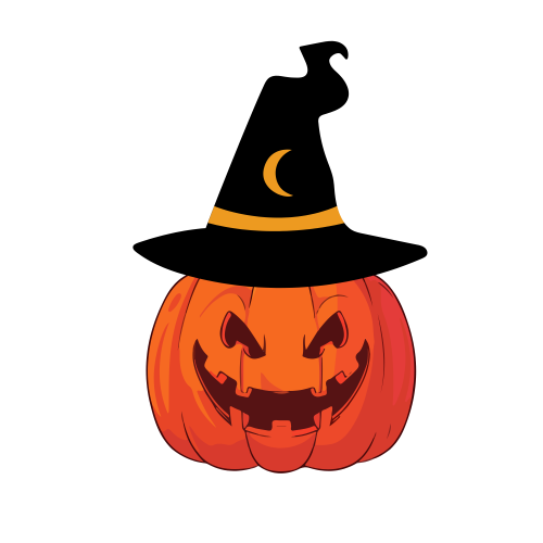 Halloween - spooky vibes Crna