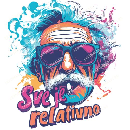 Bela muška majica - Sve je relativno