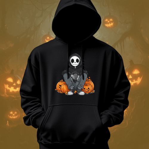 Halloween - pumpkin & chill UNISEX duks 