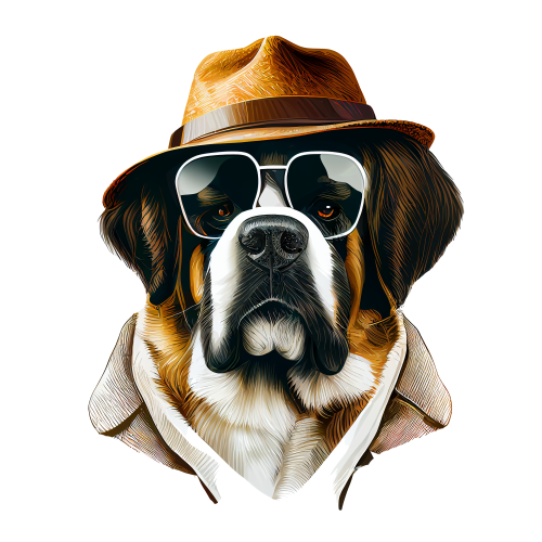 Bela ženska majica - Bernardinac