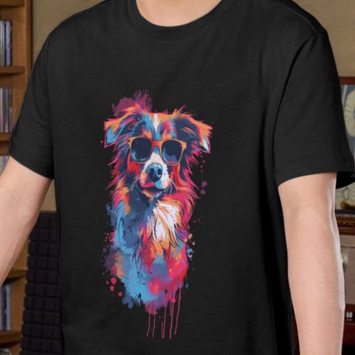 Crna muška majica -  cool pas 2 