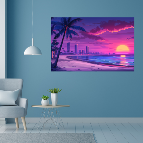 Canvas - Miami artistic 