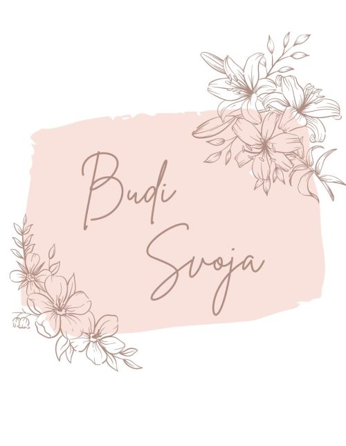 Bela ženska majica - Budi svoja