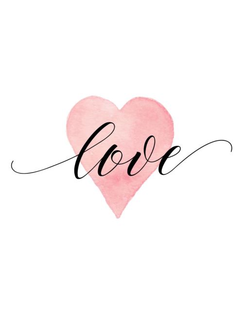 Bela ženska majica - Love