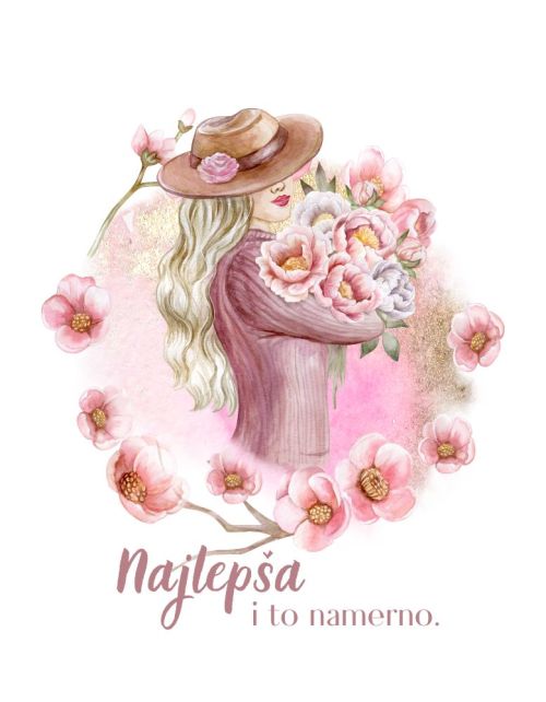 Bela ženska majica - Najlepša