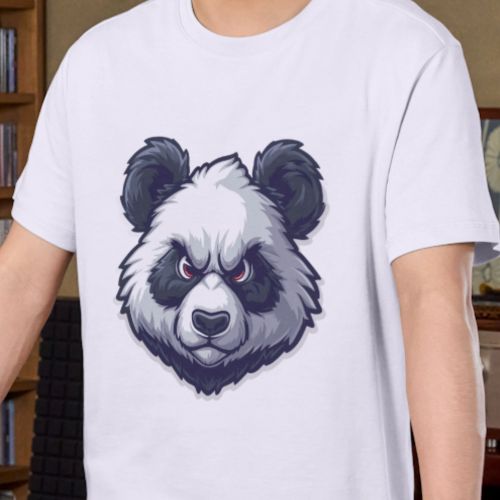 Bela muška majica - Panda 2 