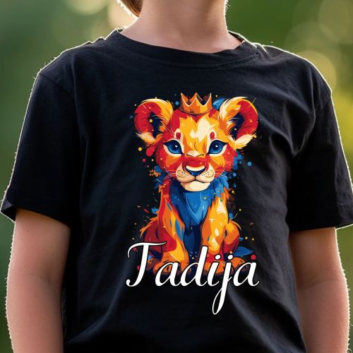 Crna Dečija majica - Lavić 