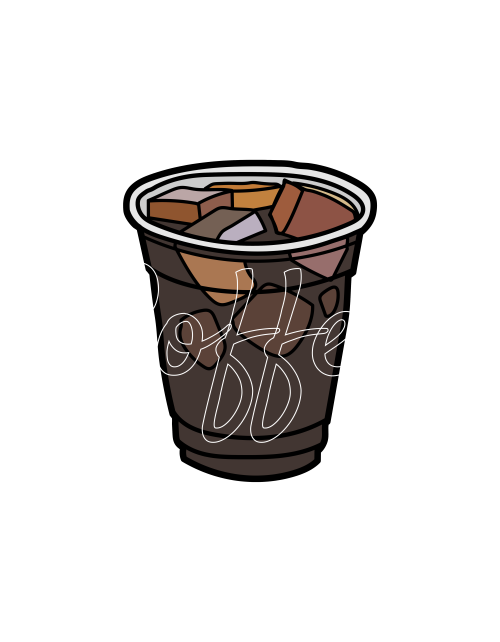 Crna ženska majica - Coffee