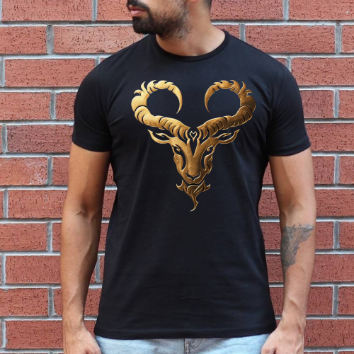 Crna muška majica - Jarac 2 