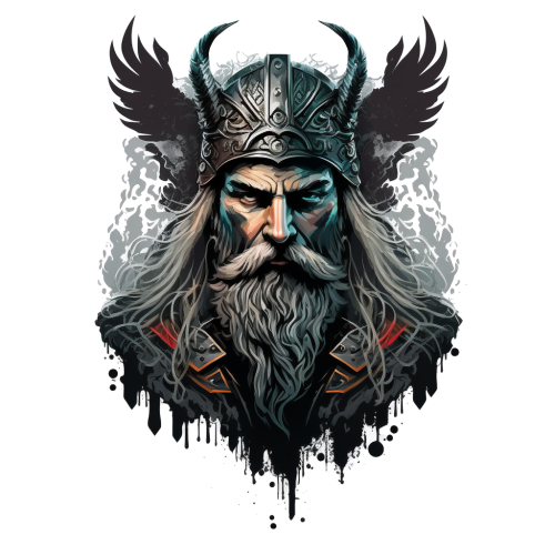 Bela muška majica - Ratnik