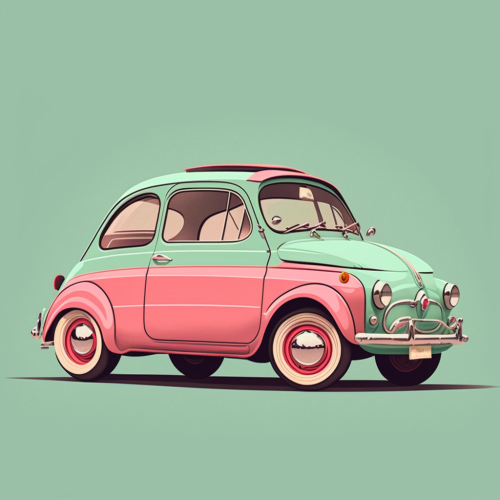 Canvas - Fića pink
