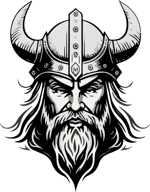 Muška bela majica - Viking 9