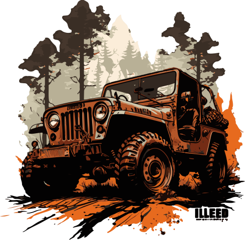 Muška crna majica - Auti 3 Crni