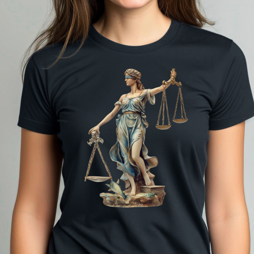 Crna ženska  majica - Vaga 2 