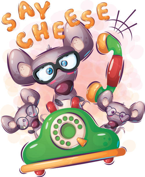 Ženska bela majica - Say Chees