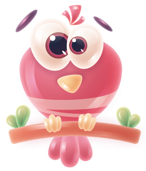 Ženska crna majica - Bird 1