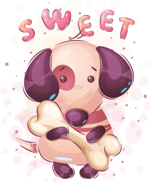 Ženska crna majica - Sweet