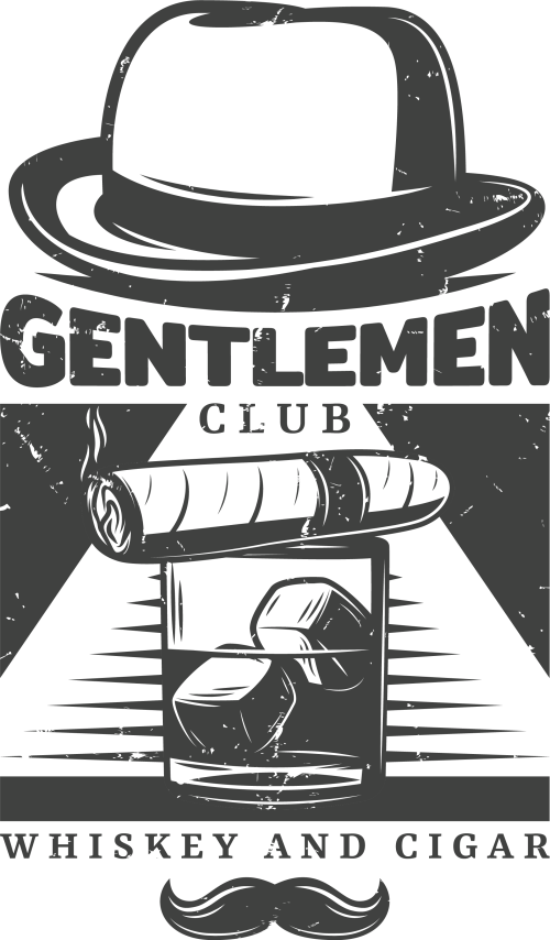 Muška bela majica -Gentlemen 2