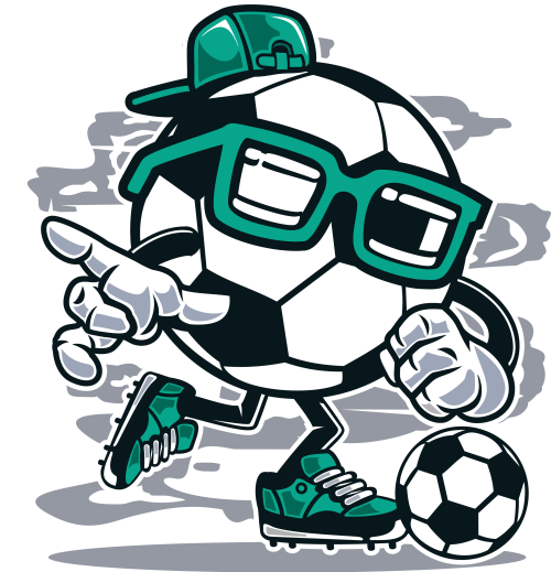 Muška bela majica - Football