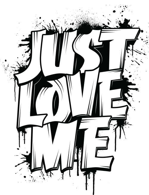 Muška bela majica -  Just Love