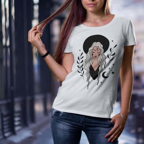 Bela ženska majica - Damska 6 