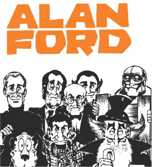 Muška bela majica - Alan Ford