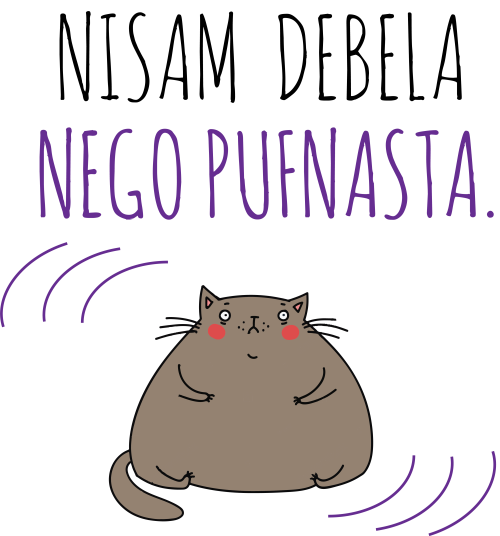 Ženska bela majica - Pufnasta