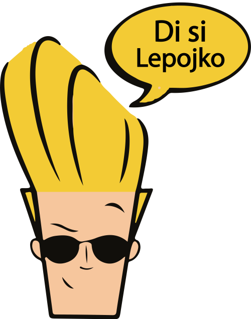 Bela muška majica - Di si lepojko