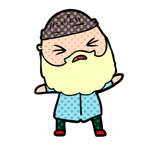 Bela muška majica - Bradonja  4