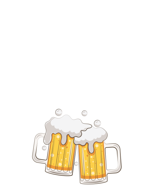 Crna muška majica - Još samo jedno pivo pa idemo!