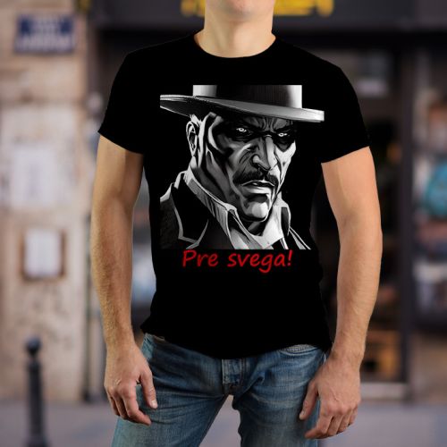 Crna muška majica - Gospodin