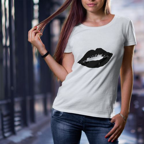 Bela ženska majica - Damska 8 