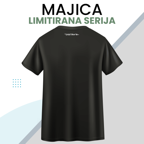 Muška crna majica - STOJADIN