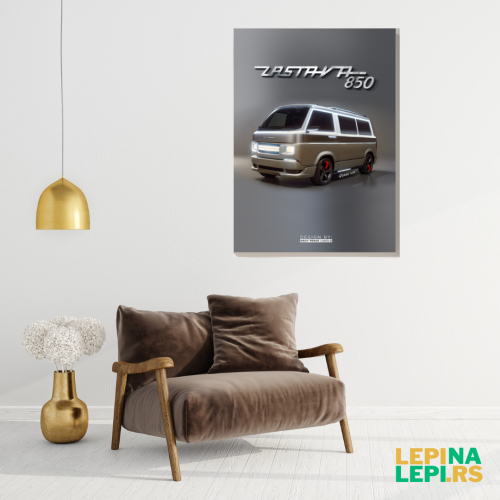 Slika na platnu - Zastava 850