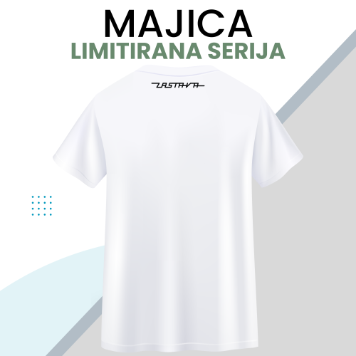 Muška bela majica - Zastava 850