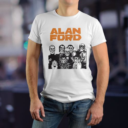 Muška bela majica - Alan Ford 