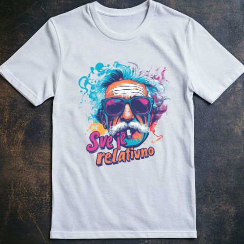 Bela muška majica - Sve je relativno 