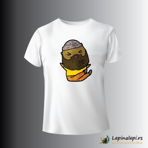 Bela muška majica - Bradonja  6 