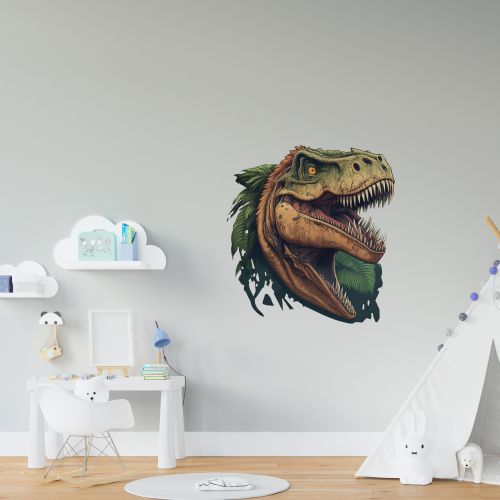 Nalepnica za zid Opasni dino 