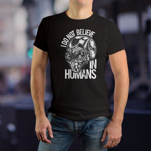 Muška crna majica - Alien 